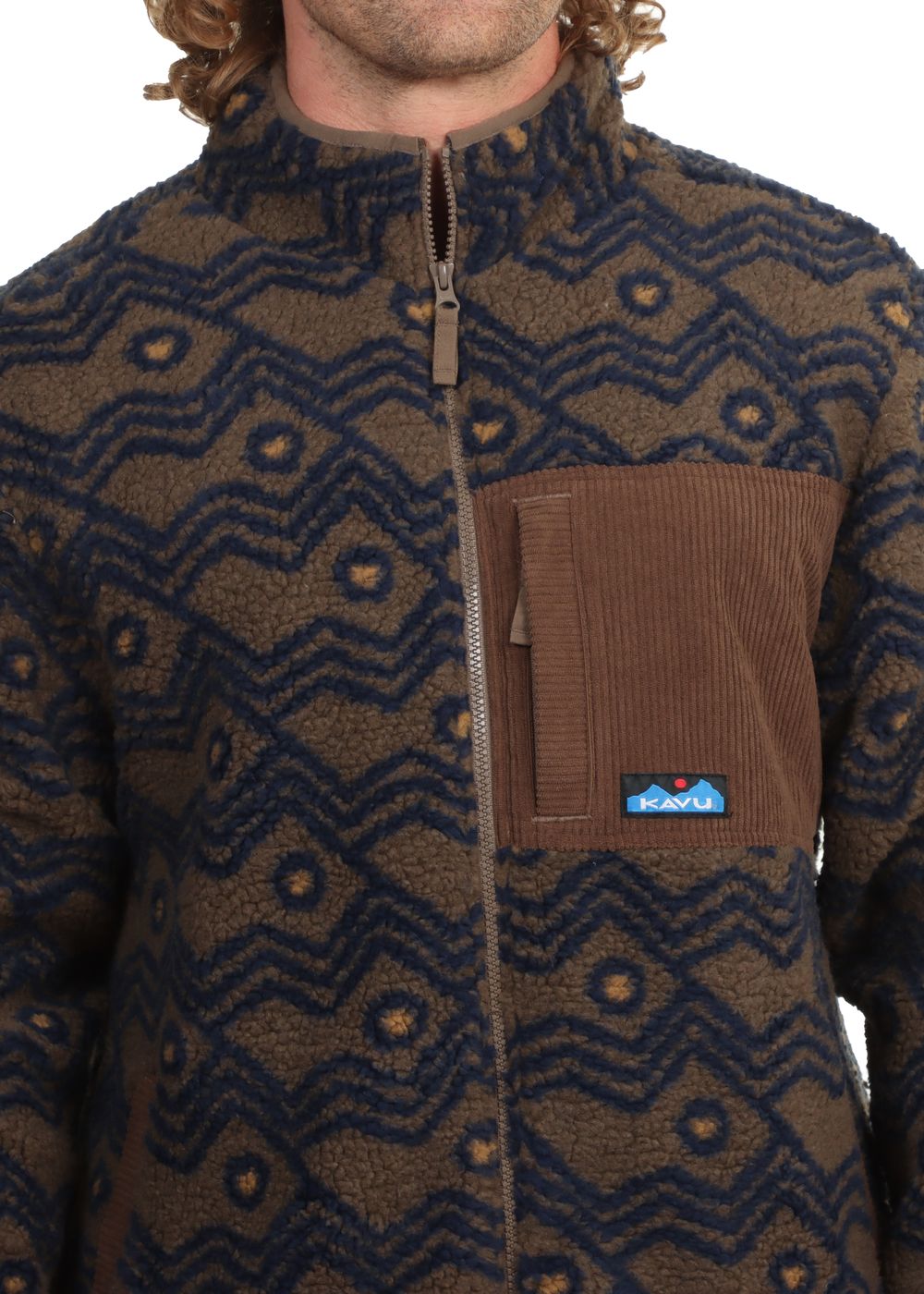 Kavu Wayside Fleece Walnut Mountain