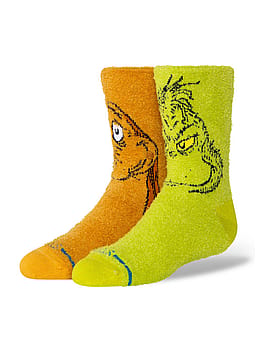 Stance x The Grinch Kids Grinch And Max Socks Green