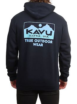 Kavu True Gradient Hoodie Nautical Navy