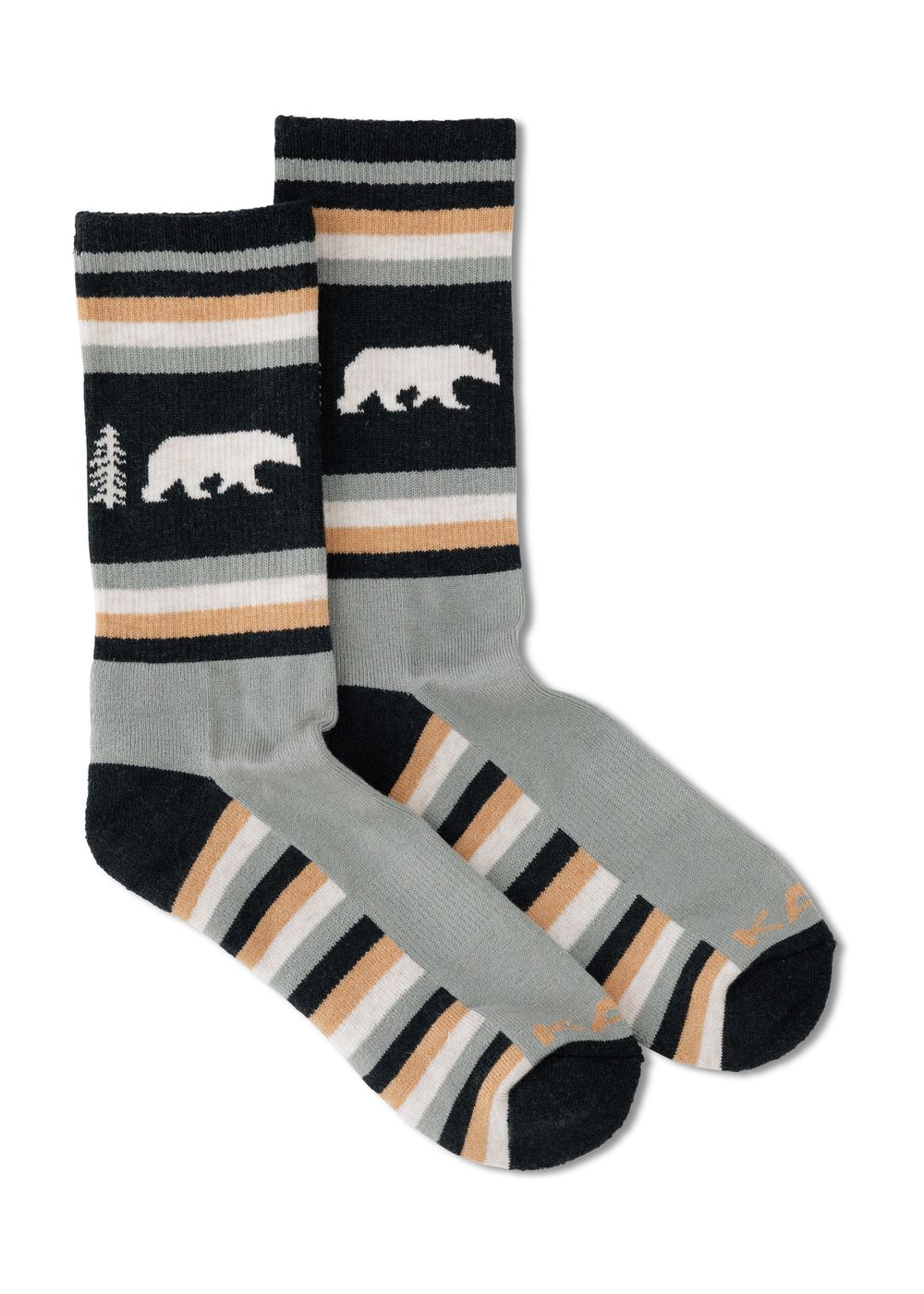 Kavu Moonwalk Socks Tree Bear