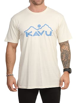 Kavu Vintage Logo Tee Oatmeal