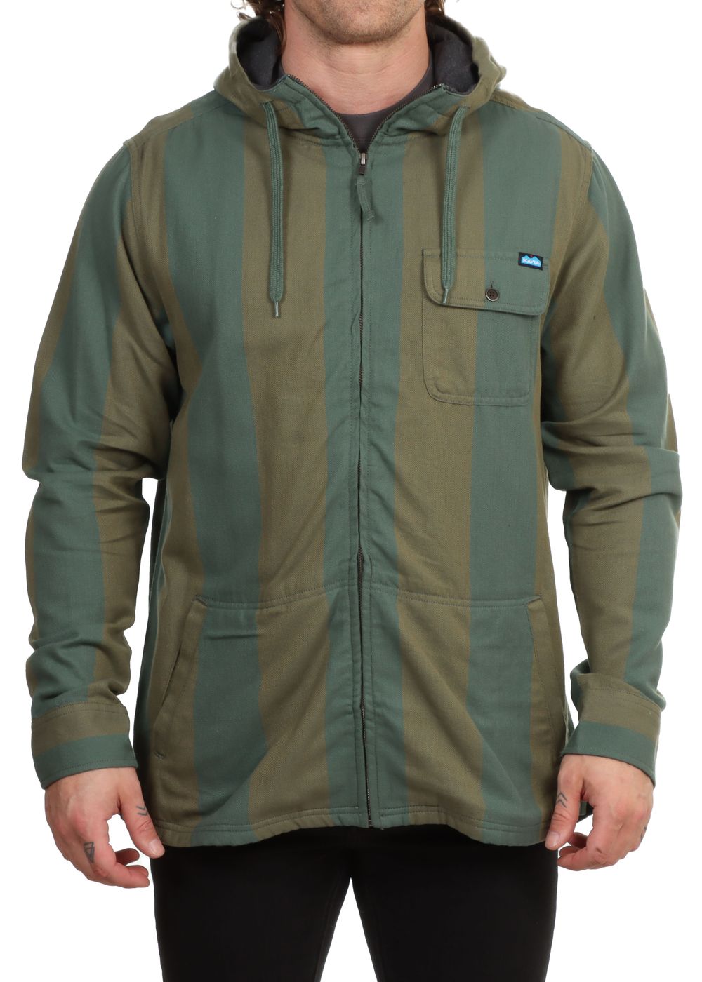 Kavu Seaboard Hoodie Olive