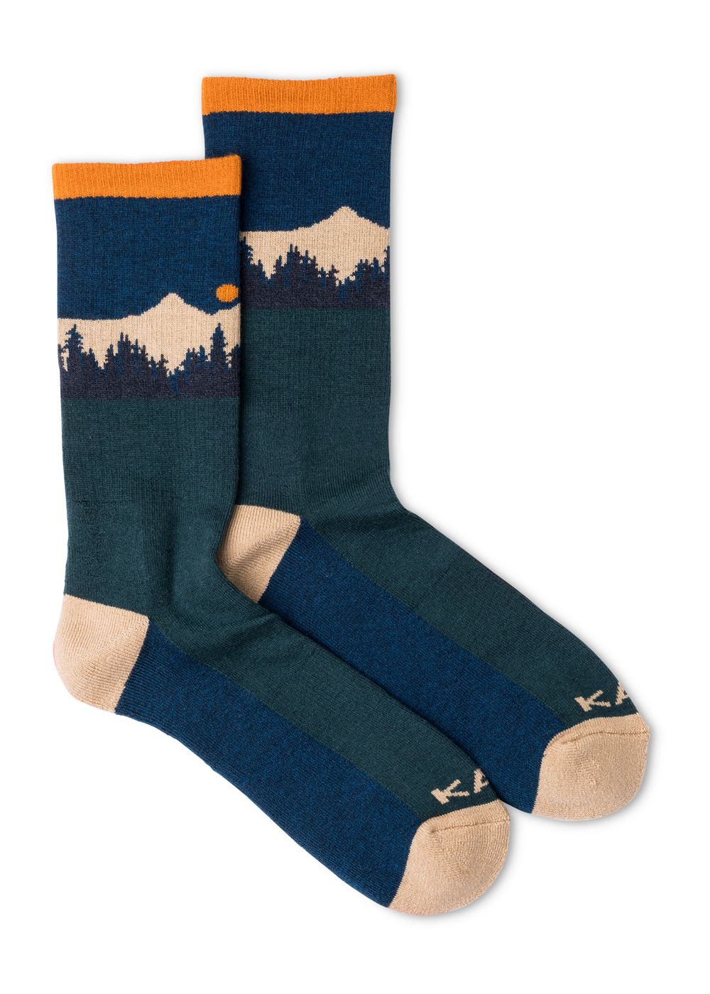 Kavu Moonwalk Socks Mountain Stripe