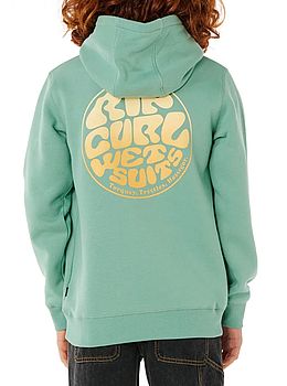 Ripcurl Boys Wetsuit Icon Hoodie Aloe
