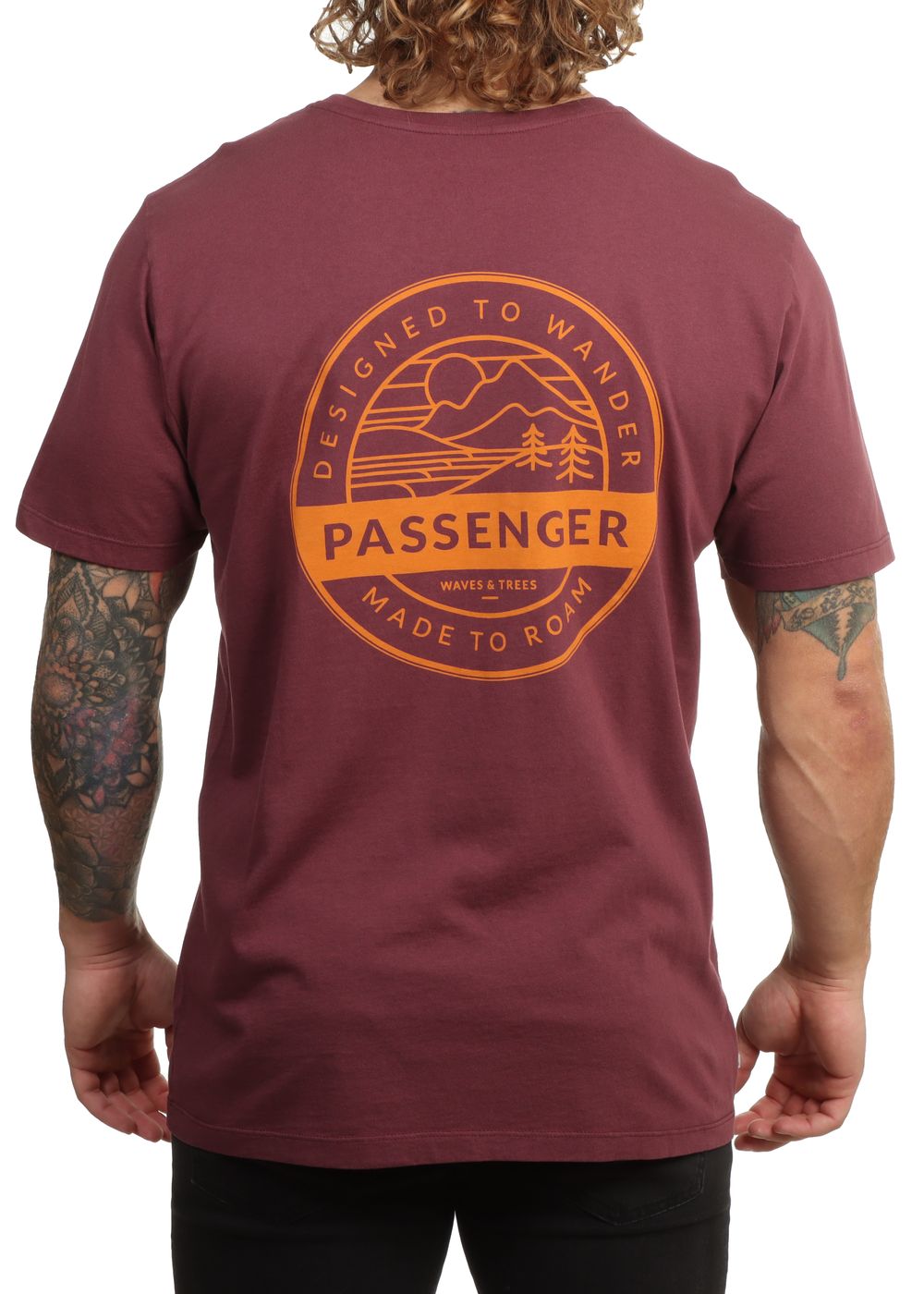 Passenger Odyssey Recycled Cotton Tee Fig