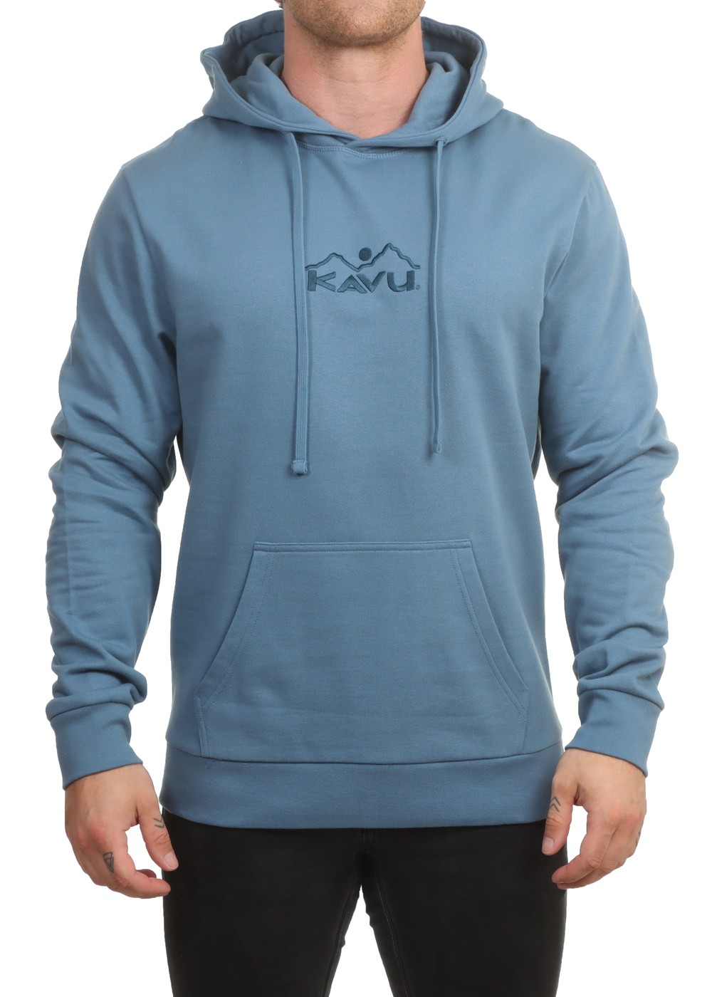 Kavu Vintage Logo Hoodie Coronet Blue
