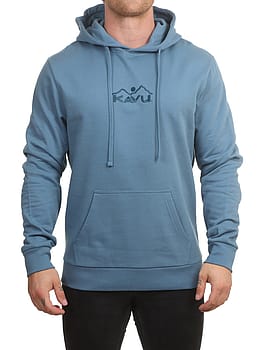 Kavu Vintage Logo Hoodie Coronet Blue
