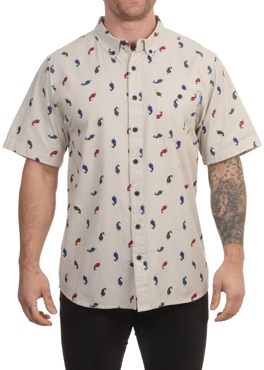 Kavu Juan Shirt Narwhal Squad