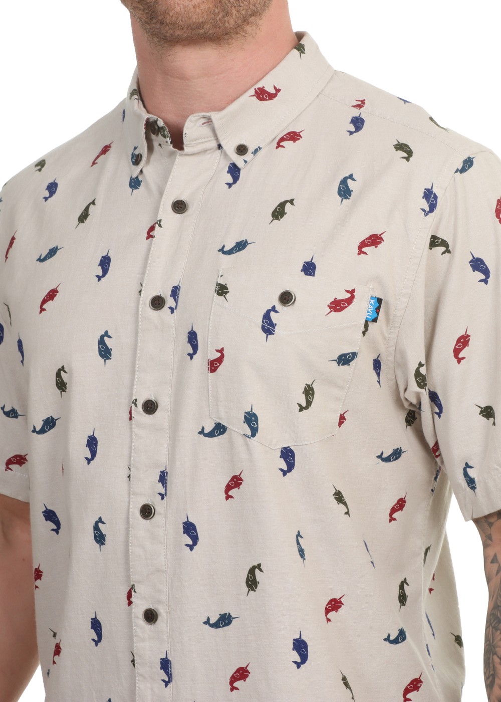 Kavu Juan Shirt Narwhal Squad