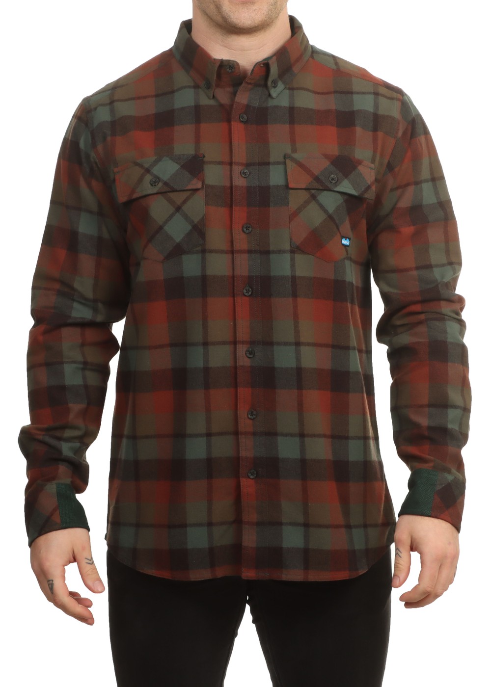 Kavu Buffaroni Shirt Elder Leaf