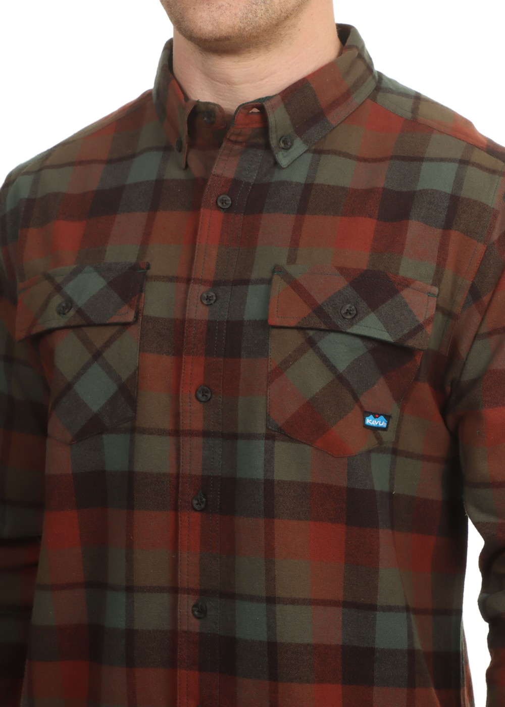 Kavu Buffaroni Shirt Elder Leaf