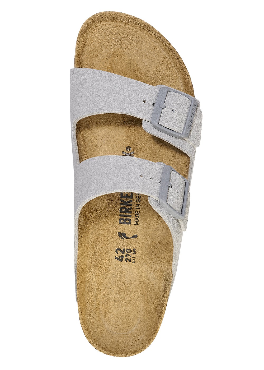 Birkenstock Arizona Birko Flor Sandals Stone Coin
