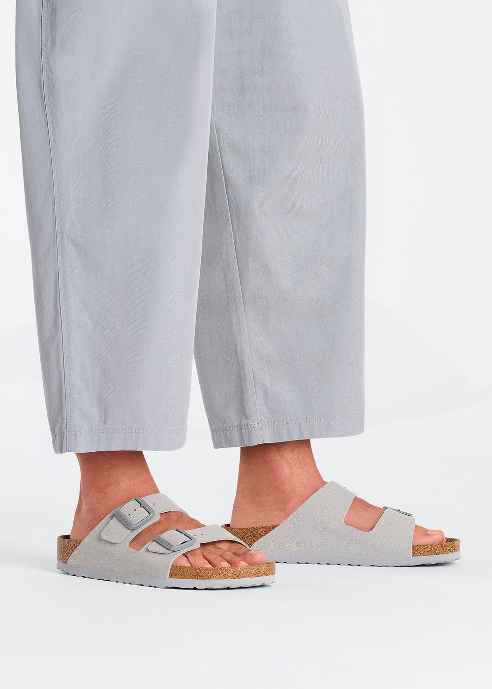 Birkenstock Arizona Birko Flor Sandals Stone Coin