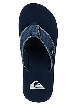 Quiksilver Monkey Abyss Flip Flops Navy