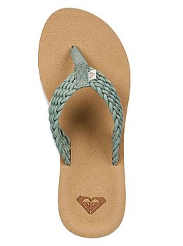 Roxy Porto IV Flip Flops Sage