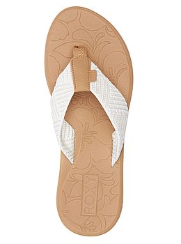 Roxy Colbee Hi Flip Flops Natural