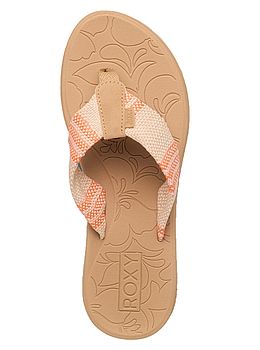 Roxy Colbee Hi Flip Flops Orange