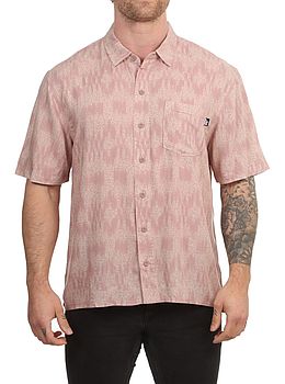 Lost Rowdy Woven Shirt Mauve