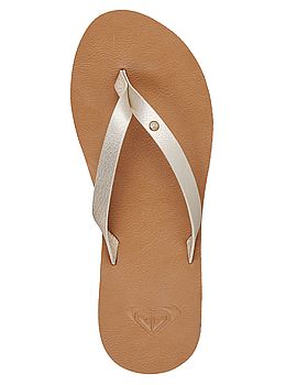 Roxy Jyll III Flip Flops Gold