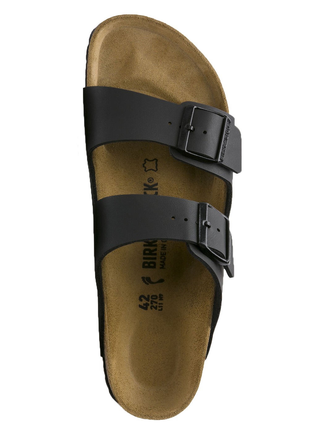 Birkenstock Arizona Birko Flor Sandals Black