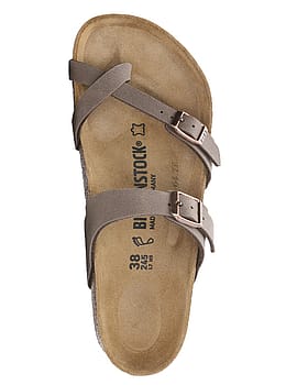 Birkenstock Mayari Birkibuc Sandals Mocha