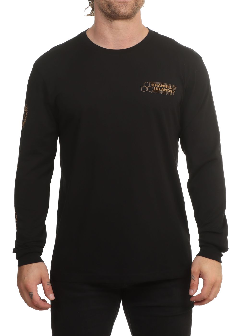 Channel Islands Mixed Bag Long Sleeve Black