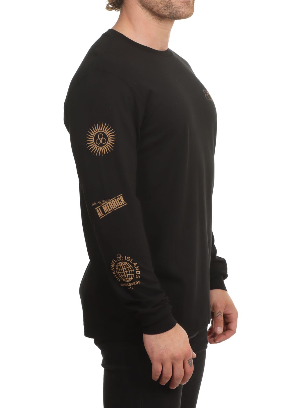 Channel Islands Mixed Bag Long Sleeve Black