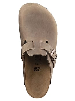 Birkenstock Boston Oiled Leather Clogs Tobacco