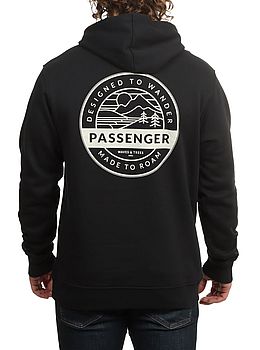 Passenger Odyssey Organic Cotton Hoodie Black