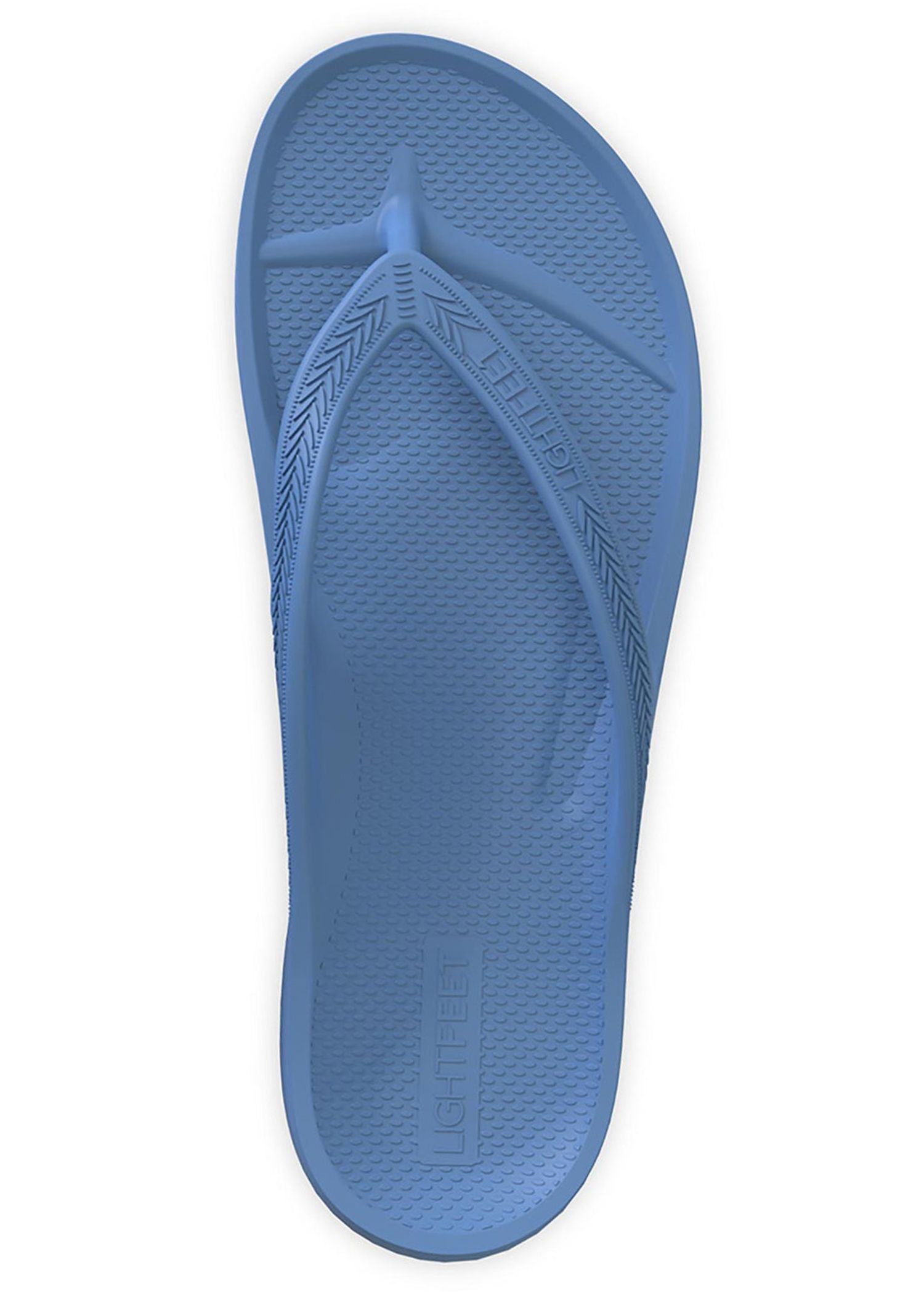 LightFeet Arch Support Flip Flops Denim
