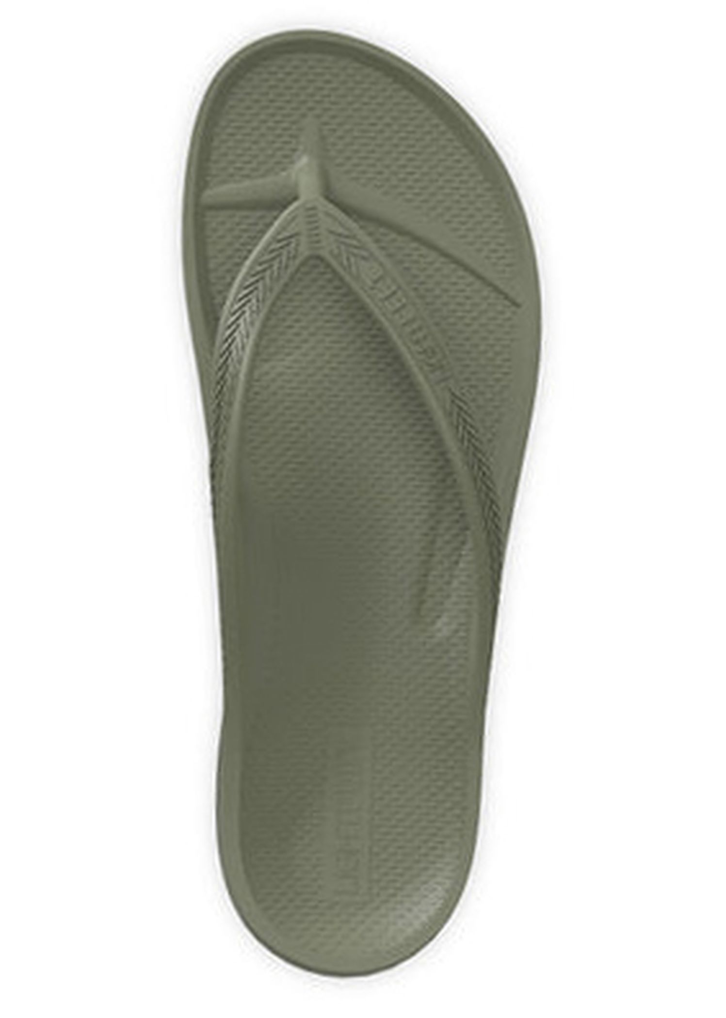 LightFeet Arch Support Flip Flops Khaki
