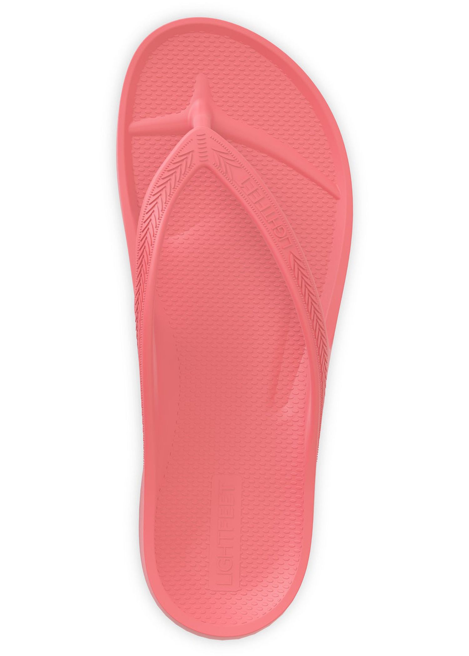 LightFeet Arch Support Flip Flops Melon