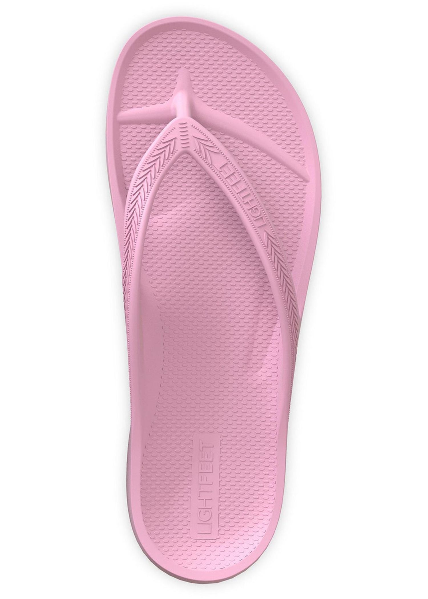 LightFeet Arch Support Flip Flops Pink