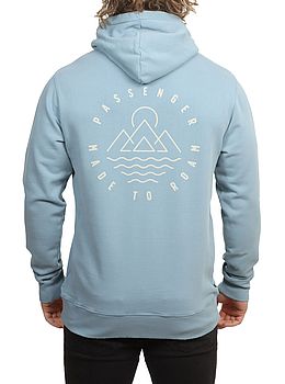 Passenger Escapism Recycled Hoodie Faded Denim