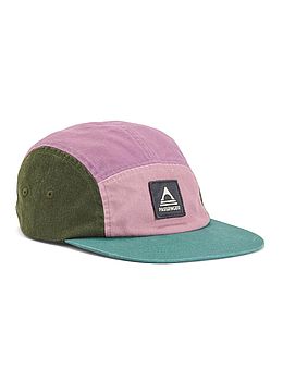Passenger Fixie Recycled 5 Panel Cap Grape Multi