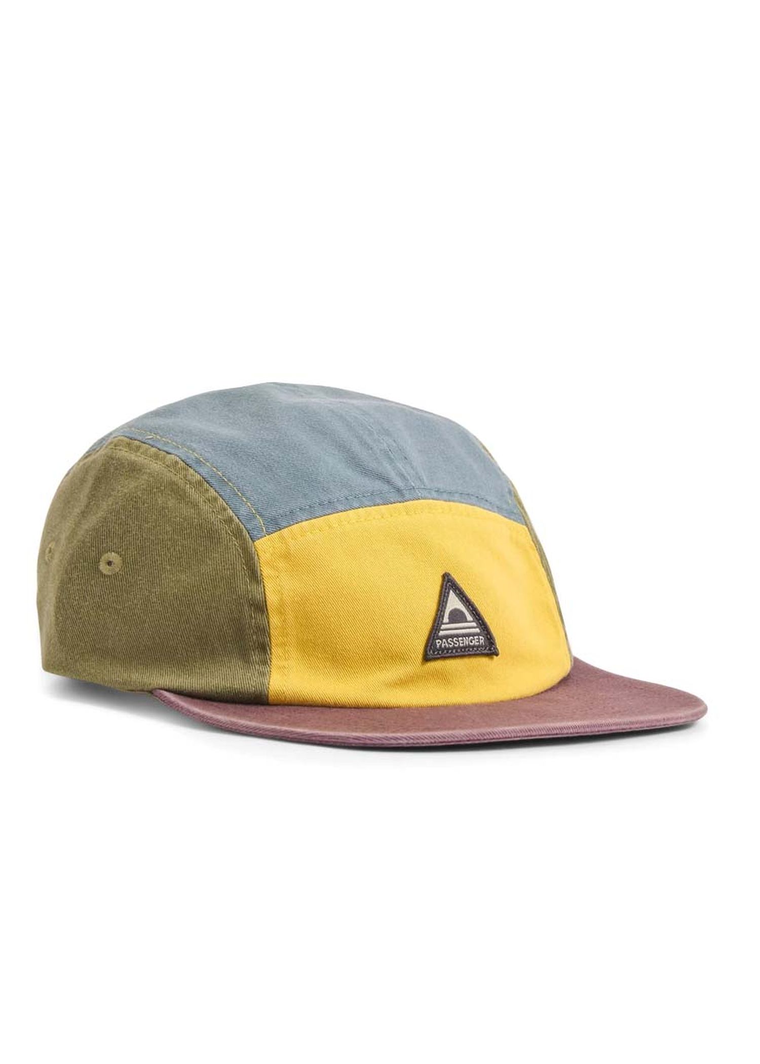 Passenger Fixie Organic 5 Panel Cap Dusty Ochre