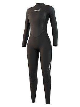 Mystic Ladies Star 5/4 Back Zip Winter Wetsuit Blk