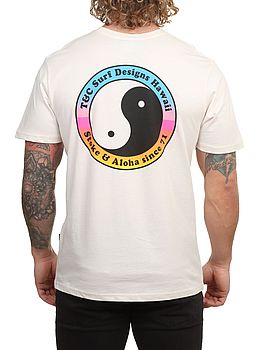 Town And Country Yin Yang 71 Logo Tee Vintage