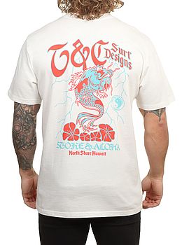 Town And Country Funco Koi Tee White