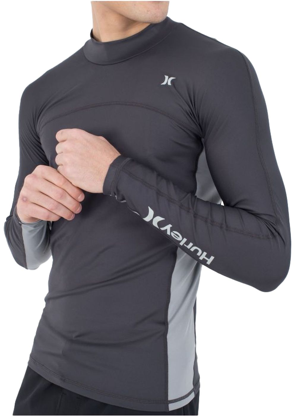 Hurley Channel Crossing Paddle Rash Vest Grey