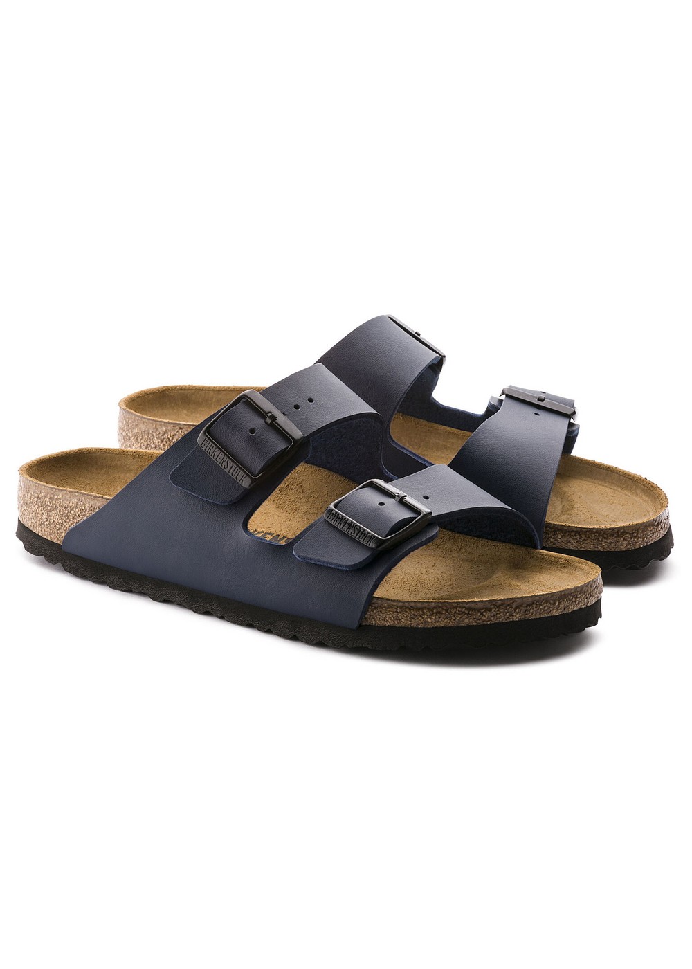 Birkenstock Arizona Birko Flor Sandals Blue - Regular Fit