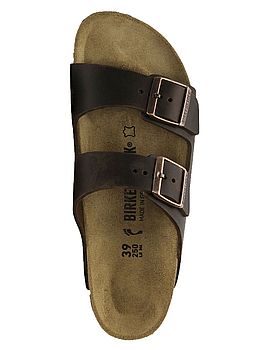 Birkenstock Arizona Oiled Leather Sandals Habana