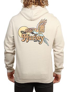 Hurley Makaw Hoodie Bone