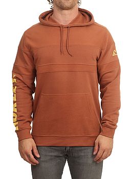 Hurley Highroads Hoodie Zion Rust