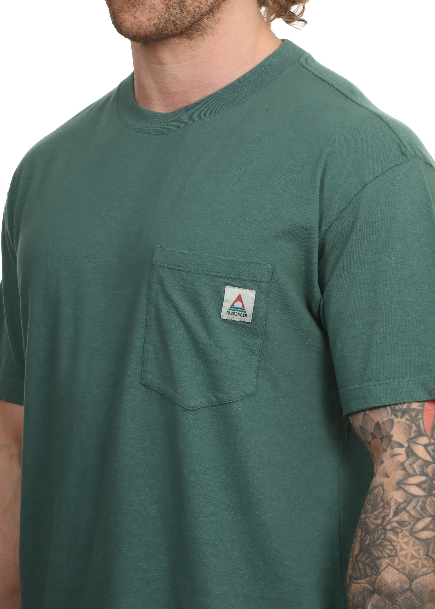 Passenger Heritage Relaxed Fit Tee Deep Ocean