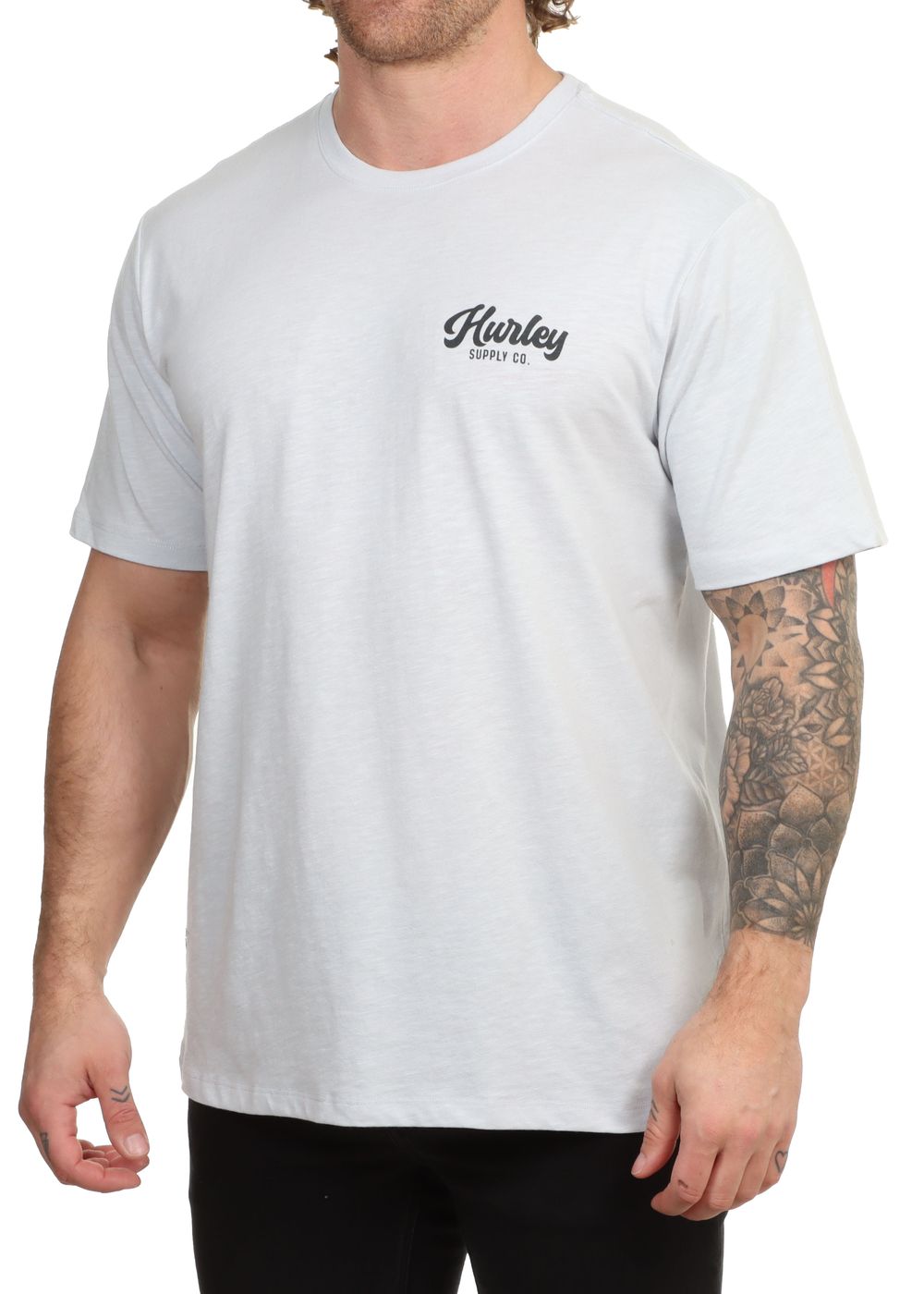 Hurley Raceway Slub Tee Platinum