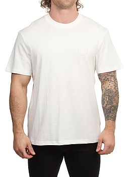 Deus Pill Logo Tee Vintage White