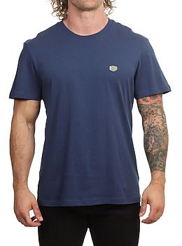 Deus Shield Standard Tee Mechanic Blue