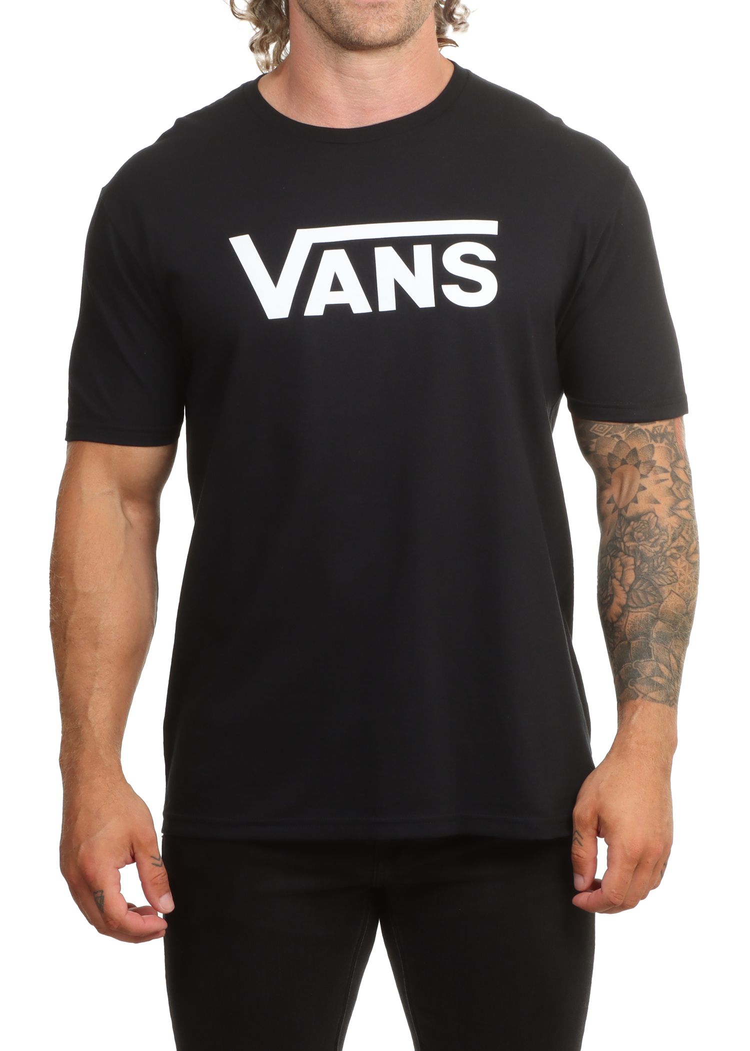 Vans Classic Drop V Crew Tee Black