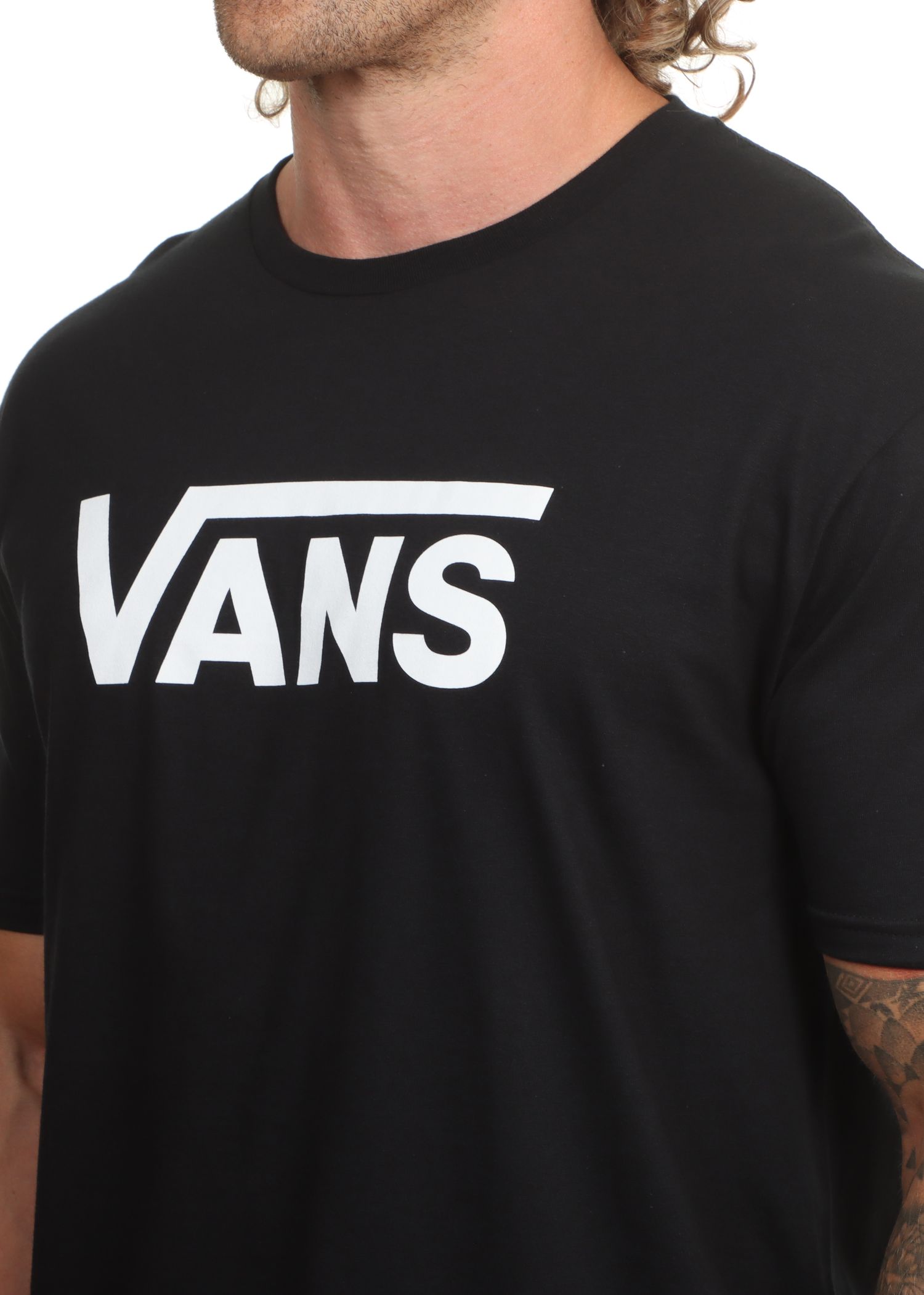 Vans Classic Drop V Crew Tee Black